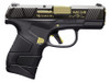 Mossberg 89005 MC1 Centennial 9mm Luger Double 3.4 6+1/7+1 Black Polymer Grip/Frame Black Stainless Steel Slide*