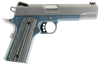 Colt Mfg O1070CCSBT 1911 Competition-70 Series 45 ACP 5 8+1 Blue Stainless Steel Gray G10 Grip