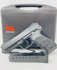 HK 81000026 HK45 V1 *MA Compliant 45 ACP Caliber with 4.46" Barrel, 10+1 Capacity, Overall Black Finish, Picatinny Rail Frame, Serrated Steel Slide & Finger Grooved Interchangeable Backstrap Grip Includes 2 Mags