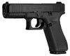 Glock -PA175S201 G17 Gen5 9mm Luger 4.49" 10+1 Black nDLC Steel w/Front Serrations Slide Black Rough Texture Interchangeable Backstraps Grip Fixed Sights