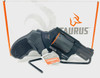 Taurus 2856021ULCH 856 Ultra-Lite 38 Special +P Caliber with 2" Matte Black Finish Barrel, 6rd Capacity Matte Black Finish Cylinder, Matte Black Finish Anodized Aluminum Concealed Hammer Frame & Finger Grooved Black Rubber Grip
