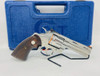 SALE PRICE Colt Mfg PYTHONSP4WTS Python 357 Mag Caliber with 4.25" Vent Rib Barrel, 6rd Capacity Cylinder, Overall Semi-Bright Stainless Steel Finish & Walnut Target Grip