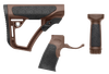 Daniel Defense -281020614501 Collapsible Buttstock/Pistol Grip/VFG AR-15 Glass Reinforced Polymer Brown