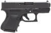 Glock -PG3350201 G33 Gen 4 Double 357 Sig 3.42 9+1 Black Interchangeable Backstrap Grip Black