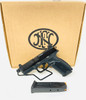 FN 66100527 509 Tactical 9mm Luger 4.50" Threaded Barrel 10+1, Matte Black Polymer Frame With Mounting Rail, Optic Cut Matte Black Stainless Steel Slide, No Manual Safety, Optics Ready