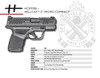 Springfield Armory- HC9319B Hellcat  9mm Luger 3 11+1/13+1 Black Melonite Adaptive Texture Grip