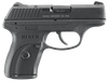 Ruger 3253 LC380 *CA Compliant 380 ACP -DA 3.12 7+1 Black Polymer Grip/Frame Blued Slide *CA Compliant