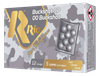 Rio Ammunition 12 Gauge Ammo 00 Buck 9 Pellets Ammunition - 5 Rounds