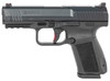 Canik HG4870N TP9SF Elite 9mm Luger Caliber with 4.19" Barrel, 10+1 Capacity, Black Finish with Picatinny Rail Frame, Serrated Nitride Finish Steel Slide & Interchangeable Backstrap Grip Includes 2 Mags