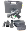 Canik HG4870N TP9SF Elite 9mm Luger Caliber with 4.19" Barrel, 10+1 Capacity, Black Finish with Picatinny Rail Frame, Serrated Nitride Finish Steel Slide & Interchangeable Backstrap Grip Includes 2 Mags