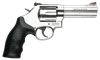 Smith & Wesson 164222 686 357 Mag 6rd 4.12" Stainless Steel Black Polymer Grip