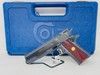 Colt Mfg O5870A1 1911 Gold Cup National Match 45 ACP Caliber with 5" National Match Barrel, 8+1 Capacity, Blued Finish Carbon Steel Frame, Serrated Slide & Walnut with Integrated Gold Medallion Grip