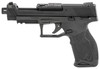 Taurus 1-TX22C151 TX22 Competition 22 LR 5.25" 16+1 Black Frame w/Rail Black  Anodized Aluminum Slide Black Polymer Grip