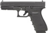 Glock PF2050201 G20  Short Frame 10mm Auto Double 4.60 10+1 Black Polymer Grip/Frame Black Slide
