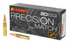 Barnes, Precision Match Burner, 300 Blackout, 125 Grain, Open Tip Match BT, 20 Round Box
