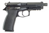 Bersa TPR9MX TPR Full Size 9mm Luger 5" TB 17+1  Matte Black Black Steel Slide Textured Black Polymer Grip