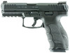 HK 81000242 VP40 40 S&W 4.09" 13+1 (3) Black Black Steel Slide Black Interchangeable  Backstrap Grip Night Sights