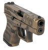 Glock UA265S204-BBBWFLAG G26 Gen5 Subcompact 9mm Luger 3.43" 10+1 Black/Coyote Battle Worn Flag Cerakote Black/Coyote Battle Worn Flag Rough Texture  Interchangeable Backstraps Grip