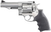 Ruger 5044 Redhawk 44 Rem Mag 6rd 4.20" Overall Satin Stainless Steel with Triple-Locking Cylinder &  Black Hogue Rubber Grip
