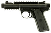 Ruger 40149 Mark IV 22/45 Tactical 22 LR 4.40" 10+1  Blued Blued Steel Slide Checkered Black Polymer Grip