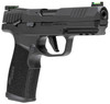 Sig Sauer 322C-BAS P322  22 LR Caliber with 4  Threaded Barrel 20+1 Capacity Black Finish Picatinny Rail Frame Serrated/Optic Cut Black Anodized Stainless Steel Slide & Polymer Grip Includes 2 Mags