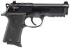 Beretta USA SPEC0619A  92X RDO Compact 9mm Luger 4.25 15+1 (2) FR (Decocking Safety) Red Dot Optics Ready Black Bruniton Steel Slide Vertec-Style Thin Grips Skeletonized Hammer