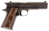 Chiappa Firearms 401038 1911-22 22  LR 10+1 5" Blued, Serrated Steel Slide & Stippled Walnut Grip