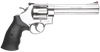 Smith & Wesson 163638 Model 629 Classic 44 Rem Mag or 44 S&W Spl Stainless Steel 6.50" Barrel & 6rd Cylinder, Satin Stainless Steel N-Frame, Red Ramp Front/White Outline Rear Sights CA Compliant