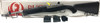 Ruger 5819 Mini-14 Tactical 5.56x45mm NATO 20+1 16.10" Threaded Factory Installed Flash Suppressor Barrel, Matte Stainless Steel, Synthetic Stock, Optics Ready