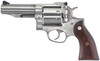 Ruger 5059 Redhawk *MA Compliant 357 Mag 4.20" Barrel 8rd Triple-Locking Cylinder, Satin Stainless Steel, Hardwood Grip, Transfer bar Safety