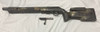 CZ-USA 02355 CZ 457 Varmint Precision Trainer MTR 22 LR Caliber with 5+1 Capacity, 16.20" Threaded Barrel, Black Nitride Metal Finish & Fixed Manners Adjustable Cheek Piece Black with Green & Brown Sponge Pattern Stock Right Hand (Full Size)