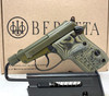 Beretta USA SPEC0695A 21A Bobcat Kale Slushy Compact Compact 22 LR 7+1 2.90" OD Green Barrel, Frame & Serrated Slide, OD Green Textured Grips
