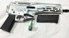 SALE PRICE Diamondback DB1614L401 DBX CF 5.7x28mm 8" 20+1, Battleworn Storm Tropper White Rec, Picatinny End Cap, Black Magpul K Grip