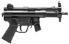HK 81000482 SP5K PDW 9mm Luger Caliber with  5.83" Barrel, 10+1 Capacity, Black Metal Finish, No Stock (Sling Mount), Black Polymer Grip Right Hand