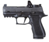 Sig Sauer 320XC9BXR3RXP P320 XCompact RXP Striker Fire 9mm Luger Caliber with 3.60" Barrel, 15+1 Capacity, Overall Black Finish Stainless Steel, Picatinny Rail Frame, Serrated/Optic Cut Nitron Slide & Polymer Grip Includes Romeo1 Pro