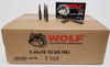Wolf 5.45x39 Russian Ammo 60gr FMJ Ammunition - 20 Rounds