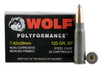 Wolf 7.62x39mm Ammo 125gr JSP Ammunition - 20 Rounds