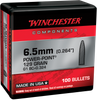 Winchester 6.5 Creedmoor Bullets .264 129gr Power - 100 Box