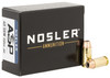 Nosler 40 S&W Ammo 150gr JHP Ammunition - 20 Rounds
