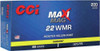 CCI .22 Magnum Ammo 40gr JHP Ammunition - 200 Rounds
