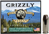 Grizzly Cartridge 10mm Auto Ammo 180gr JHP Ammunition - 20 Rounds