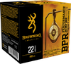 Browning Ammunition 22 Long Rifle Ammo 40gr LRN Ammunition - 400 Rounds