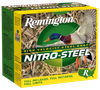 Remington 12 Gauge Ammo 1 1/4 oz #4 Steel Shot Ammunition - 25 Rounds