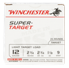 Winchester 12 Gauge Ammo 1-1/8 oz #9 LTL Ammunition - 25 Rounds