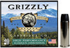 Grizzly Cartridge 44 Magnum Ammo 300gr Wide Flat Nose Gas Check Ammunition - 20 Rounds