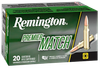 Remington 223 Rem Ammo 69gr HP-BT Ammunition - 20 Rounds