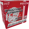 Fiocchi 12 Gauge Ammo 7/8 oz #8 Lead Ammunition - 25 Rounds