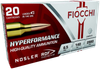 Fiocchi Hyperformance Match 6.5 PRC 140gr Nosler RDF HP Boat-Tail Ammo - 20 Rounds