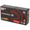 Federal Syntech Range 9mm Luger 124gr Syntech Jacket Flat Nose Ammo - 50 Rounds