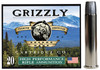 Grizzly Cartridge 45-70 Gov Ammo 405gr BFP Ammunition - 20 Rounds